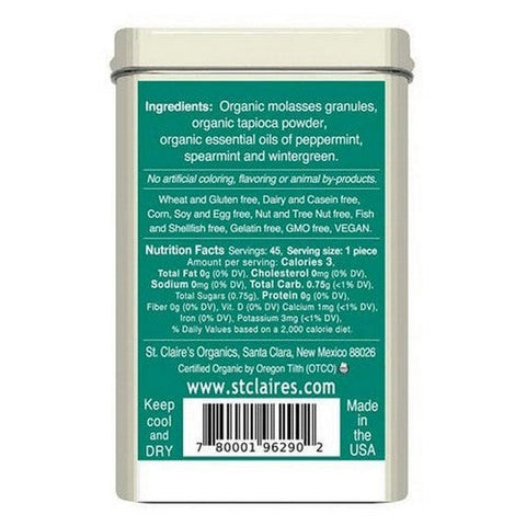 South Of France Soaps, Premium Organic Mints, 1.5 Oz