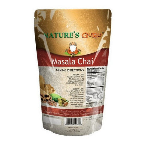 Nature���s Guru, Sweetened Masala Chai, 1.1 lb
