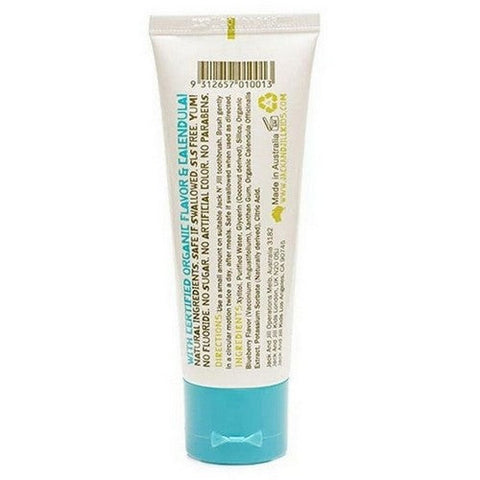 Jack N' Jill, Kids Blueberry Organic Calendula Toothpaste, 1.76 Oz