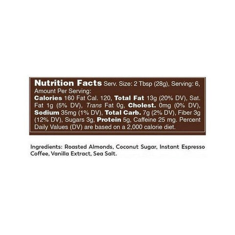 Karmalize.Me, Morning Joe Coffee Infused Almond Butter, 6 Oz