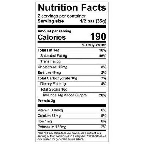 Seattle Chocolate Co., Pumpkin Spice Chai Truffle Bar, 2.5 Oz