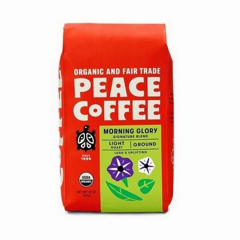Peace Coffee, Morning Glory Blend, 12 Oz