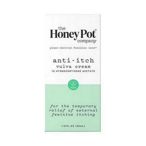 The Honey Pot, Anti Itch Vulva Cream, 1 Oz