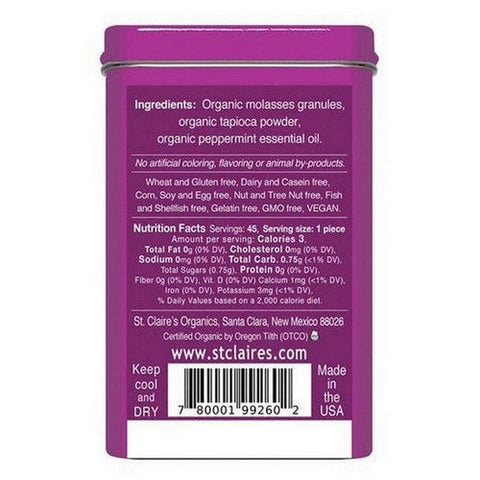 South Of France Soaps, Organics Pepper Mints, 1.5 Oz