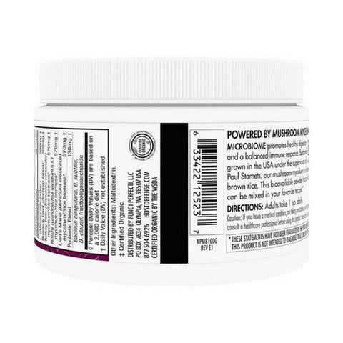 Host Defense, MycoBotanicals Microbiome Powder, 100 Grams