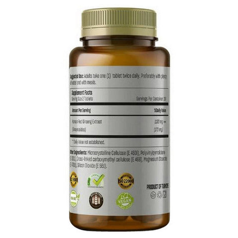 Talya, Korean Red Ginseng, 60 Tabs