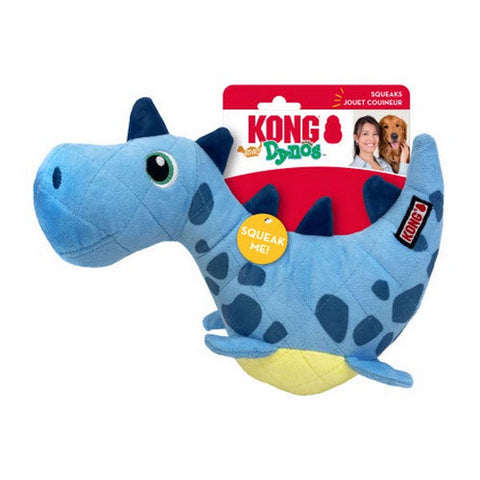 Kong, Dynos Roars Dog Toy Blue, 1 Count (Medium Large)