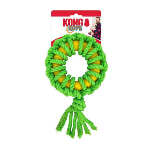 Kong, Rope Ringerz Dog Toy Assorted, 1 Count / Medium