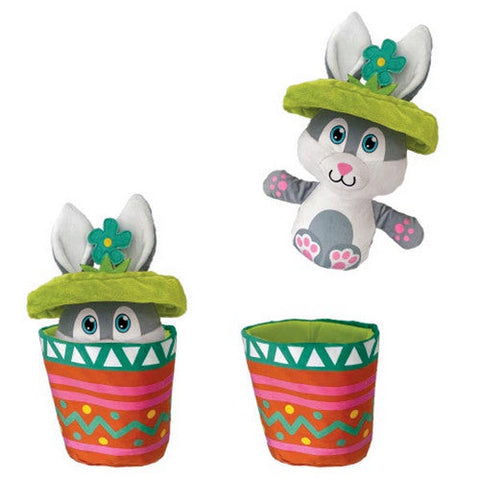 Kong, Puzzlements Surprise Flower Pot Dog Toy, 1 Count / Medium