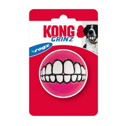 Kong, Grinz Treat Ball Dog Toy Assorted, 1 Count / Medium (2.4 Inches)