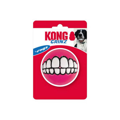 Kong, Grinz Treat Ball Dog Toy Assorted, 1 Count / Large (3 Inches)