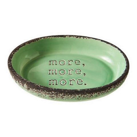 Spot, More More Cat Bowl Avocado, 1 Count / 6 Inches