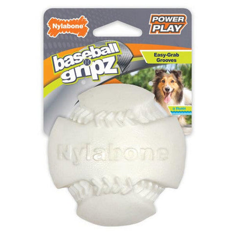 Nylabone, Power Play Dog Baseball Gripz, 1 Count