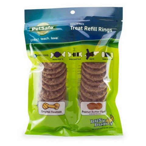 PetSafe, Treat Refill Rings Variety Pack, 1 Count / 6.6 Oz (Medium)