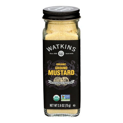 Watkins, Organic Ground Mustard, 2.6 Oz (Case Of 3)