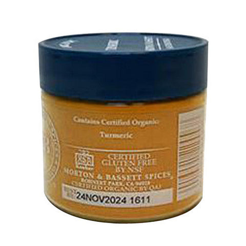 Morton & Bassett, Organic Spice Turmeric Mini, 1.2 Oz