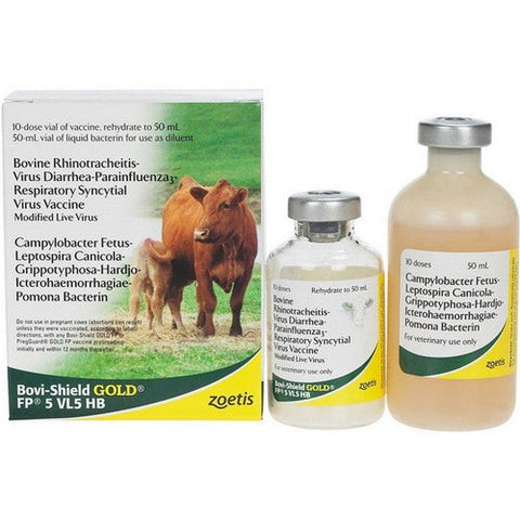 Zoetis, Vb Bovishield Gold FP 5 Vl5, 1 Count