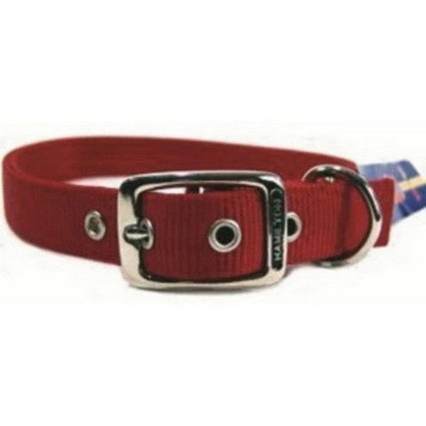 Collar Double Thick 1" 18" Red 1 Each by Hamilton