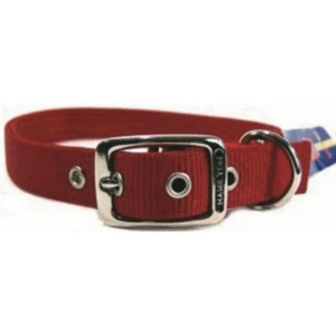 Collar Double Thick 1" 20" Red 1 Each by Hamilton
