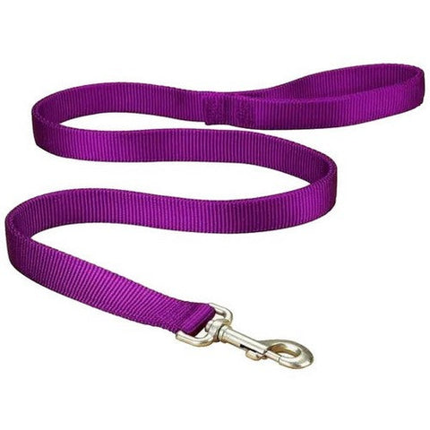 Leash Double Thick 1" 6Ft Purple 1 Each by Hamilton