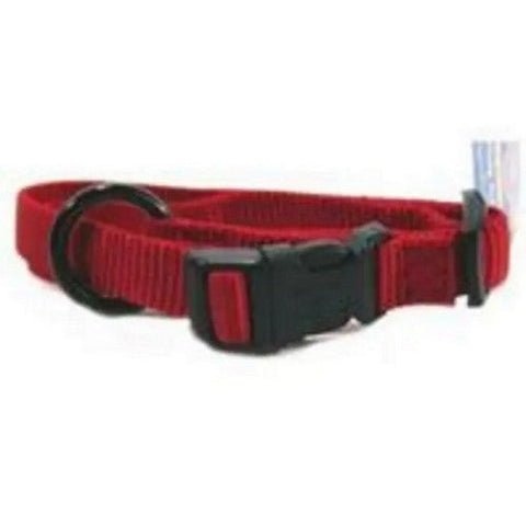 Collar Adjustable 5/8" 12-18 Small Red 2 Count by Hamilton