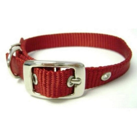 Collar Single Thick 5/8" 14" Red 2 Count by Hamilton