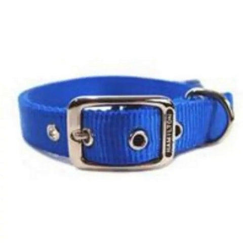 Collar Single Thick 5/8" 14" Blue 2 Count by Hamilton