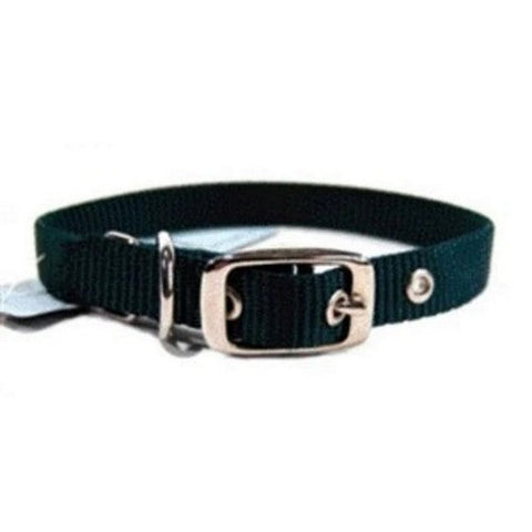 Collar Single Thick 5/8" 18" Black 2 Count by Hamilton