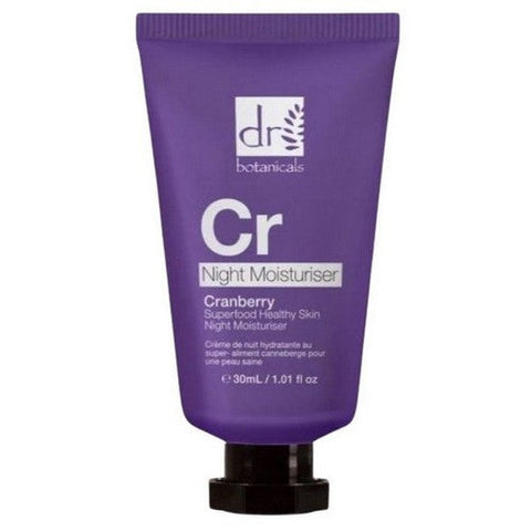 Dr Botanicals, CR Night Moisturiser Cranberry, 1.01 Oz