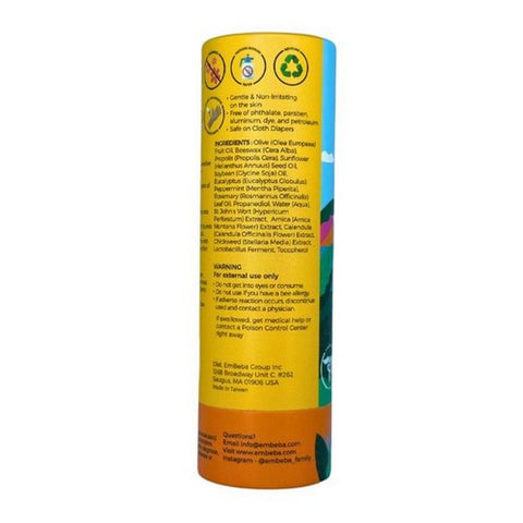 EmBeba, Dont Be Rash Natural Diaper Balm, 1.69 Oz