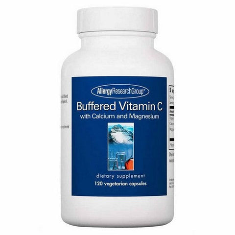 Nutricology/ Allergy Research Group, Buffered Vitamin C With Calcium And Magnesium, 120 Veg Caps