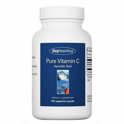 Nutricology/ Allergy Research Group, Pure Vitamin C Ascorbic Acid, 100 Veg Caps