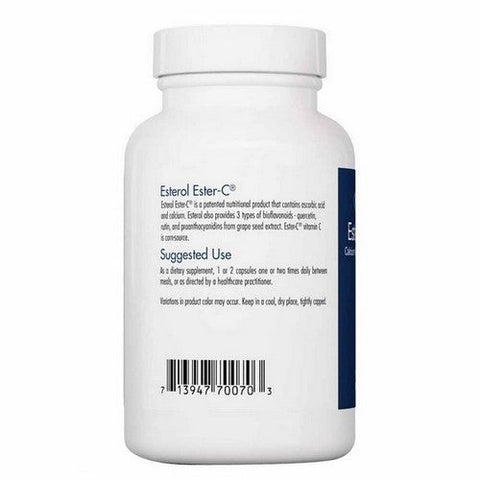 Nutricology/ Allergy Research Group, Esterol Ester-C Calcium Ascorbate With Bioflavonoids, 100 Veg Caps