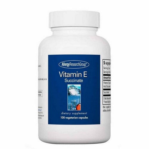 Nutricology/ Allergy Research Group, Vitamin E Succinate, 100 Veg Caps