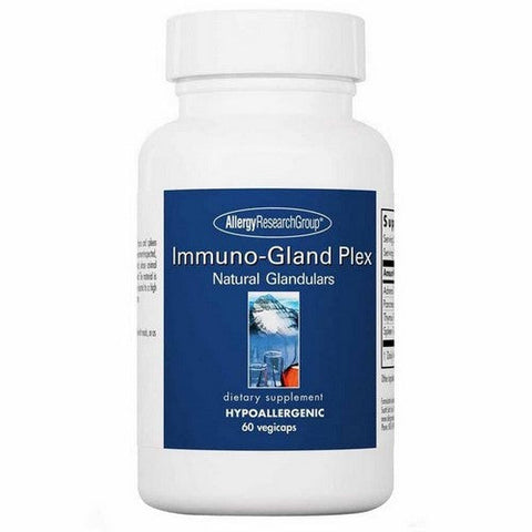 Nutricology/ Allergy Research Group, Immuno Gland Plex Natural Glandulars, 60 Veg Caps