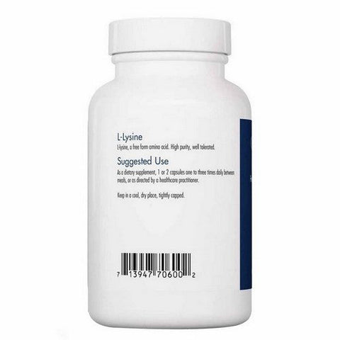 Nutricology/ Allergy Research Group, L-Lysine, 500 mg, 100 Veg Caps