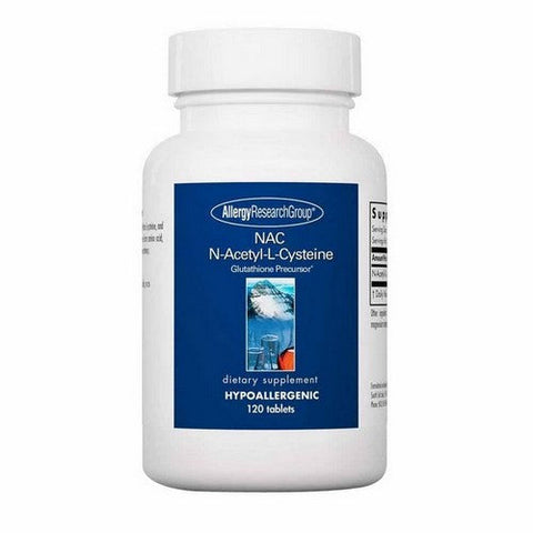 Nutricology/ Allergy Research Group, NAC N-Acetyl-L-Cysteine, 120 Tabs