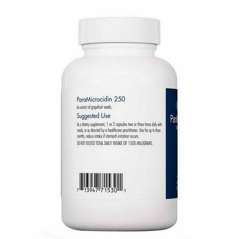 Nutricology/ Allergy Research Group, ParaMicrocidin 250 Grapefruit Seed Extract, 120 Veg Caps