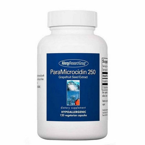 Nutricology/ Allergy Research Group, ParaMicrocidin 250 Grapefruit Seed Extract, 120 Veg Caps
