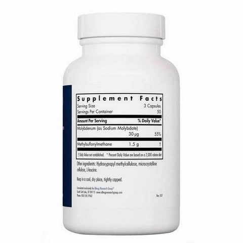 Nutricology/ Allergy Research Group, MSM 500 Methylsulfonylmethane, 150 Veg Caps