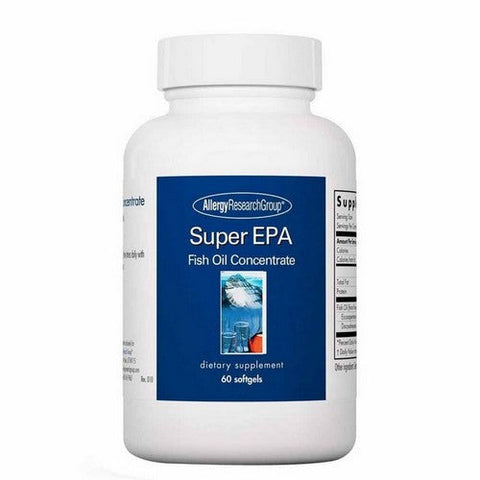 Nutricology/ Allergy Research Group, Super EPA Fish Oil Concentrate, 60 Softgels