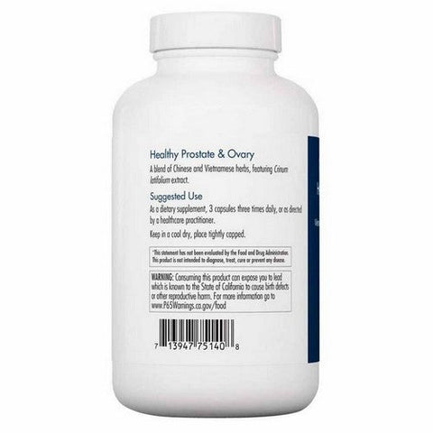 Nutricology/ Allergy Research Group, Healthly Prostate And Ovary, 180 Veg Caps