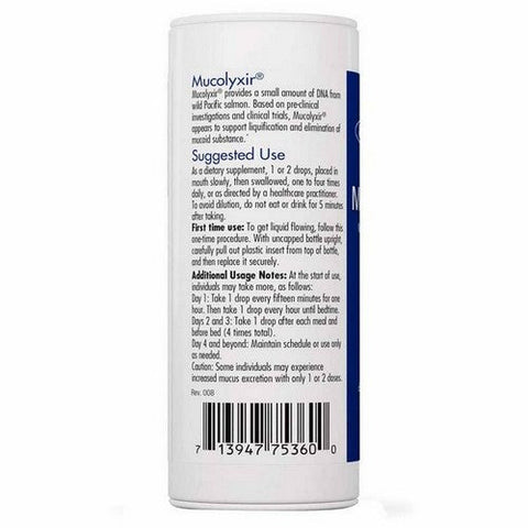 Nutricology/ Allergy Research Group, Mucolyxir Nanotech Nutrients, 12 Ml