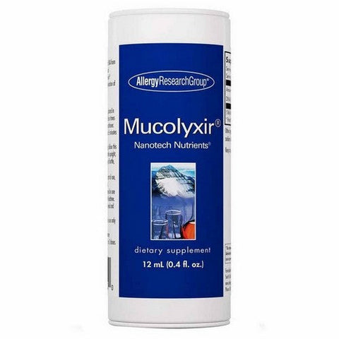 Nutricology/ Allergy Research Group, Mucolyxir Nanotech Nutrients, 12 Ml