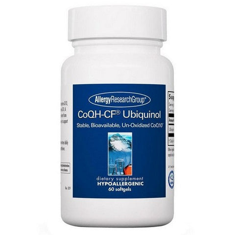 Nutricology/ Allergy Research Group, CoQH-CF Ubiquinol, 60 Softgels