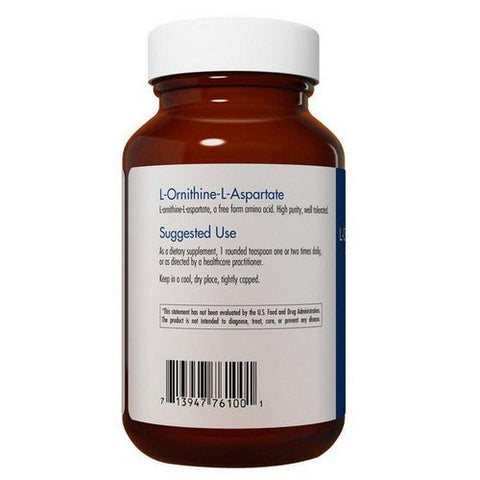 Nutricology/ Allergy Research Group, L-Ornithine-L-Aspartate Liver Support Metabolite, 100 Grams