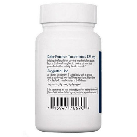 Nutricology/ Allergy Research Group, Delta-Fraction Tocotrienols, 125 Mg, 90 Softgels