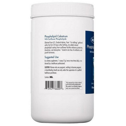 Nutricology/ Allergy Research Group, Phospholipid Colostrum With Sunflower Phospholipids, 300 Grams