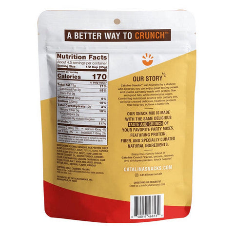 Catalina Crunch, Keto Friendly Snack Traditional Crunch Mix, 5.25 Oz(Case Of 6)