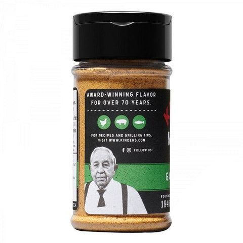 Kinders, Seasoning Garlic Herb No salt, 2.4 Oz (Case Of 8)